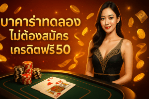 บาคาร่าทดลอง ไม่ต้องสมัคร